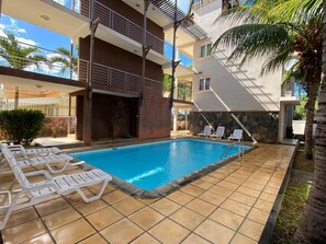 Pool - Top rated cozy apartment close to the beach (Flic en Flac)