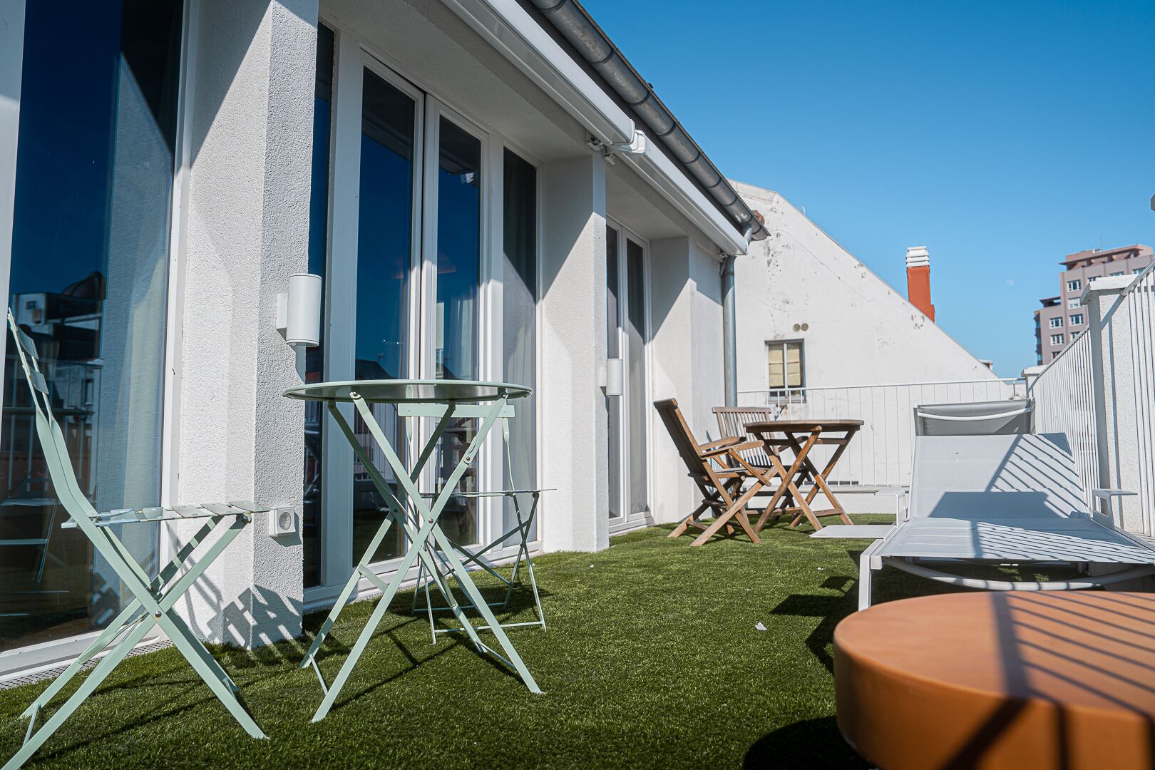 Grand-kattohuoneisto | Terassi/patio