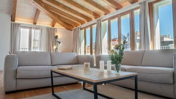 Penthouse Majestueux | Coin séjour