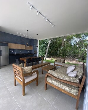 Opções para refeição ao ar livre