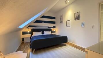 1 Schlafzimmer, BĂŒgeleisen/BĂŒgelbrett, kostenloses WLAN, BettwĂ€sche