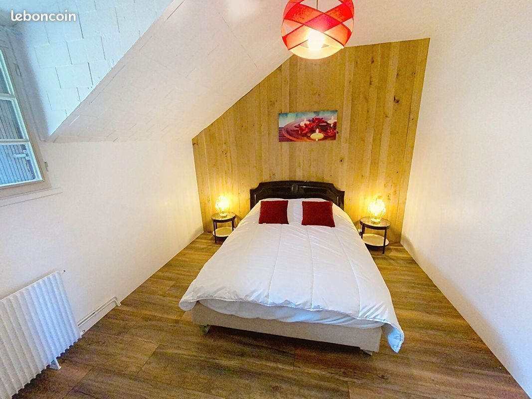 3 chambres, lit parapluie