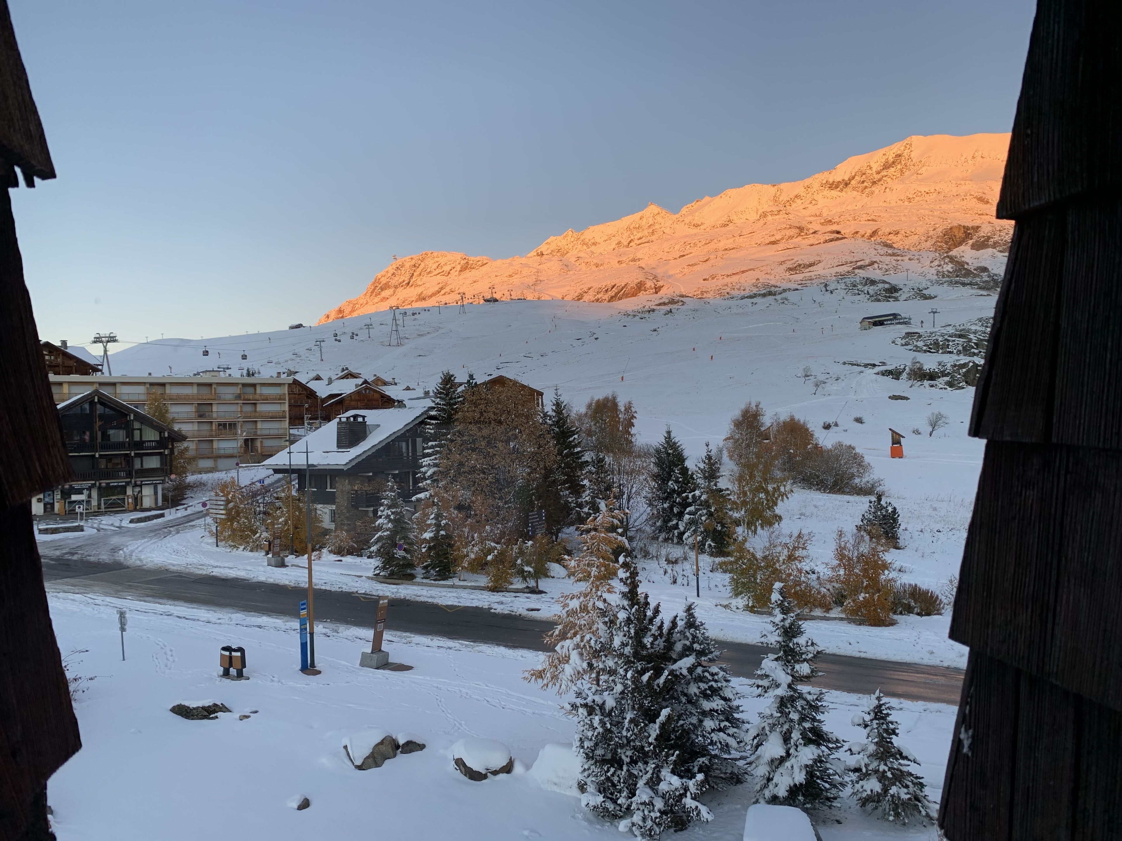 Vue depuis l’hébergement