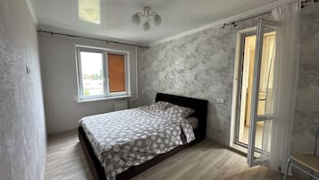 Apartamento clásico | 2 dormitorios, tabla de planchar con plancha, wifi gratis y ropa de cama