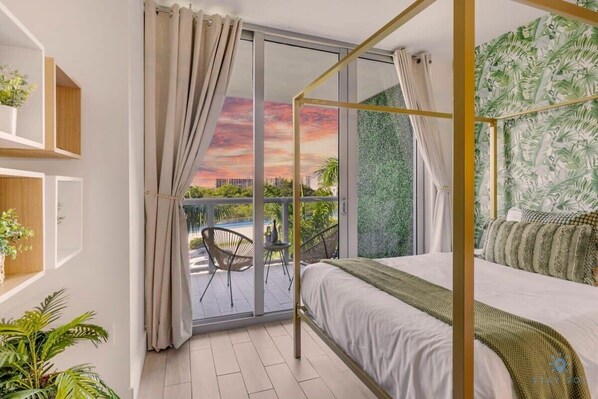 Desk, iron/ironing board, travel crib, WiFi