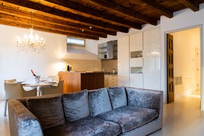 Appartamento Exclusive 4 Piano | Living area | Heated floors