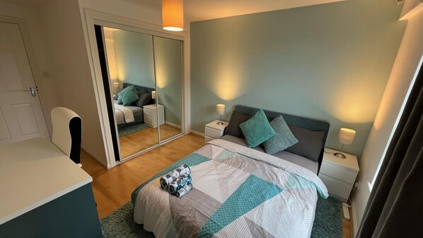 2 camere, ferro/asse da stiro, Wi-Fi gratuito, lenzuola