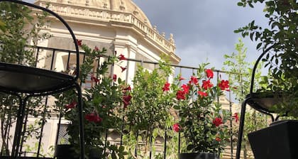 A romantic terrace on the Badia