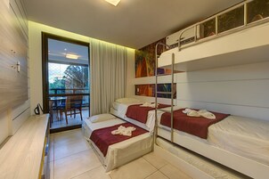 2 habitaciones y ropa de cama 
