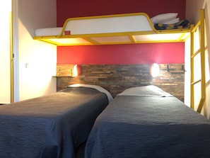 Standard Room, 3 Twin Beds | Desk, iron/ironing board, free WiFi