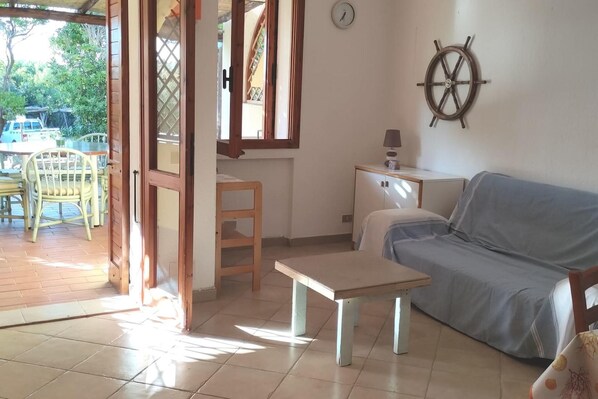 Departamento, 2 camas Queen size | Sala de estar