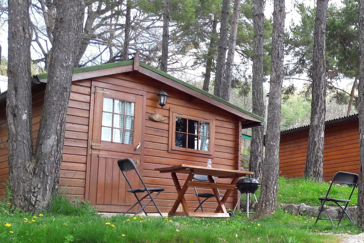 Basic Cabin | Terrace/patio