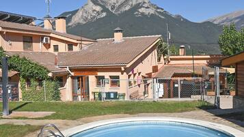 Indoor pool, seasonal outdoor pool