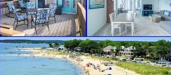 Beach, beach, beach in historic Cape Charles. Lovely 2BR Apt1Block from beach