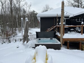 Idromassaggio all'aperto