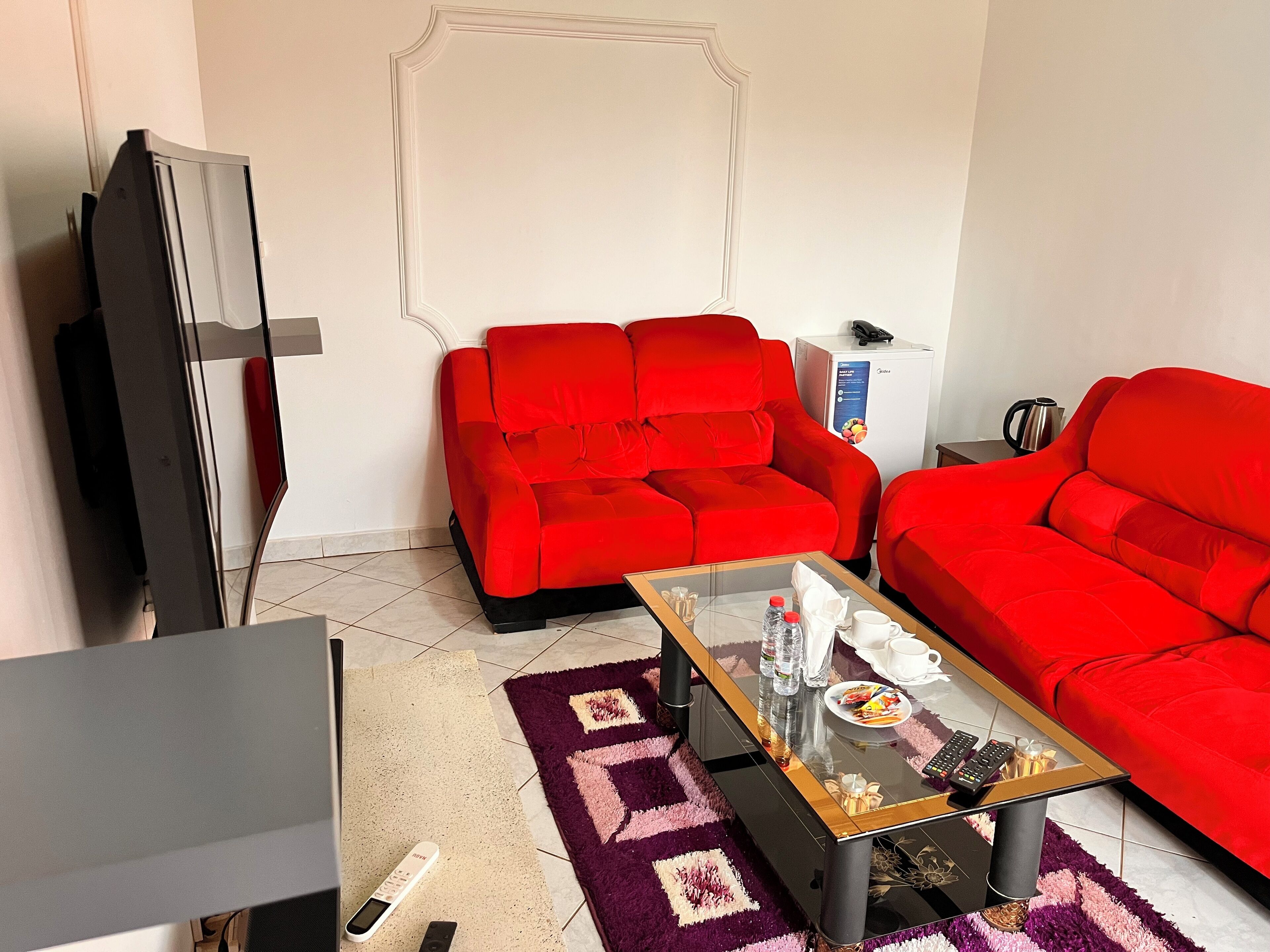 Área de sala de estar