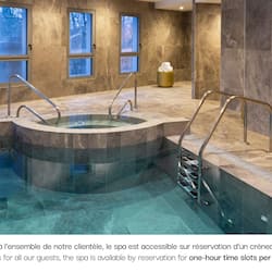 Couples treatment room(s), sauna, hot tub, body treatments, body scrubs