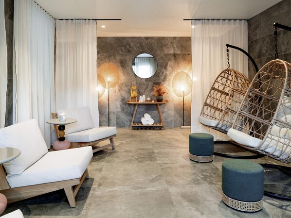 Couples treatment rooms, sauna, hot tub, body treatments, body scrubs - Saint-Gervais Hotel and Spa (Saint-Gervais-les-Bains)