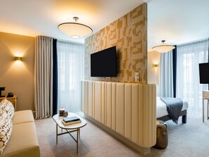 Junior Room, 1 Double Bed with Sofa bed | In-room safe, blackout curtains, soundproofing, iron/ironing board - Saint-Gervais Hotel and Spa (Saint-Gervais-les-Bains)