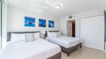 2 bedrooms, desk, iron/ironing board, free WiFi