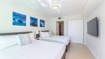 2 bedrooms, desk, iron/ironing board, free WiFi