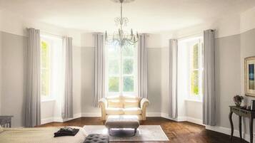 6 habitaciones, tabla de planchar con plancha y wifi gratis
