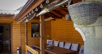 Cozy villa with fireplace - only 9 km. from the ski slopes!