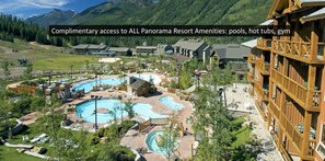 Una piscina riscaldata