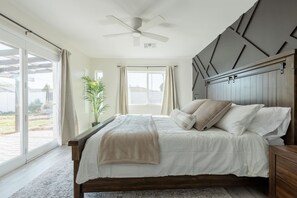 4 habitaciones, escritorio, tabla de planchar con plancha y wifi gratis 