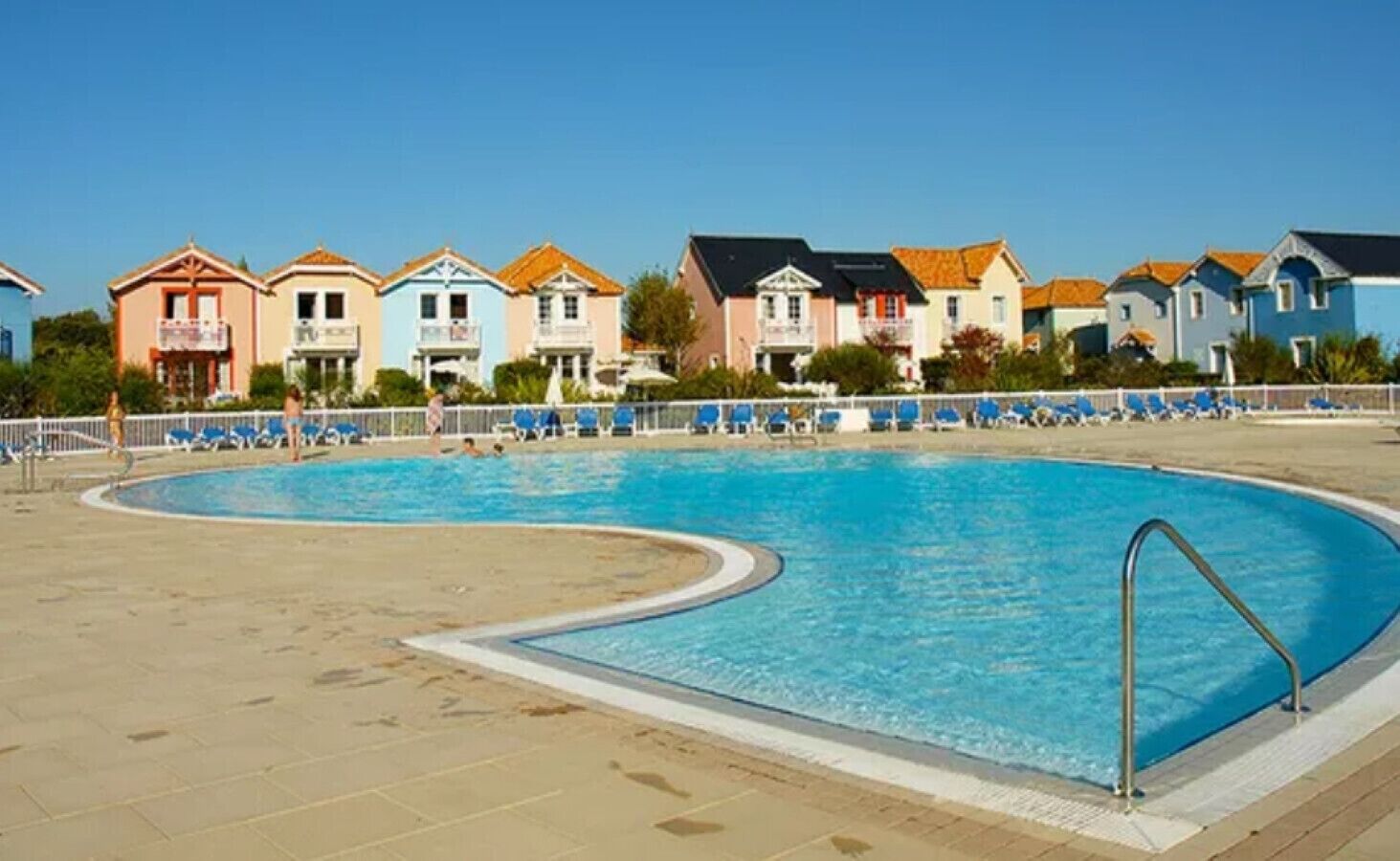Una piscina riscaldata