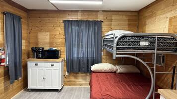 Traditional Cabin | Individually decorated, individually furnished, blackout curtains