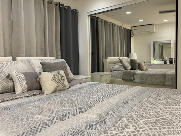 1 chambre, fer et planche à repasser, Wi-Fi gratuit