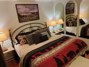 1 Schlafzimmer, Bügeleisen/Bügelbrett, kostenloses WLAN, Bettwäsche