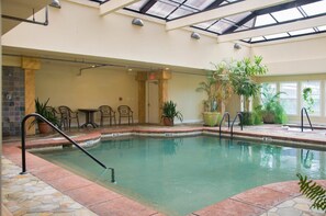 Indoor pool, outdoor pool