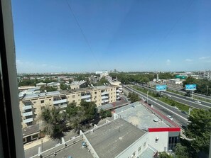 Blick von der Unterkunft