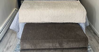 Comfy/Private 1BR Basement Apt in central location