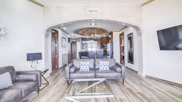 Elite Apartment | Living area | TV