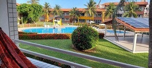 Outdoor pool - Fortaleza Beach - Ground floor apartment with 2 bedrooms / Swimming pools / Air conditioning / Wi-Fi / Garage (Fortaleza)