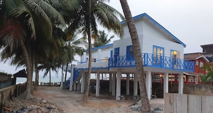 Stunning beachfront villa on the beach