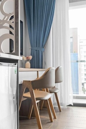 Studio | 1 Schlafzimmer, Minibar, Schreibtisch, Bettwäsche