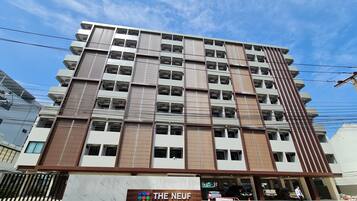 Façade de l’hébergement