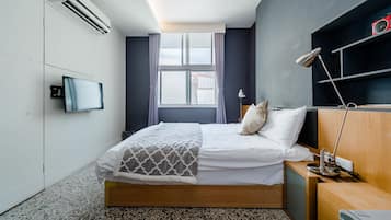 Superior tweepersoonskamer | Een bureau, gratis wifi, beddengoed