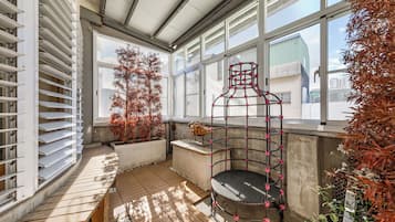 Deluxe-Zimmer, Whirlpool | Terrasse/Patio