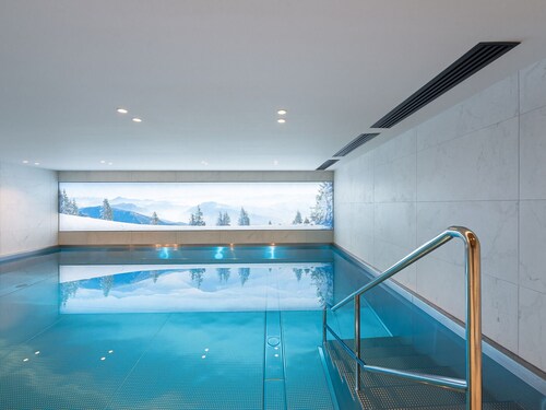 Appartement à Rochebrune avec Piscine, Sauna et Proximité Centre Megève