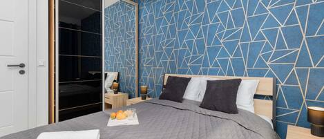 1 soveværelse, strygejern/strygebræt, Wi-Fi, sengetøj