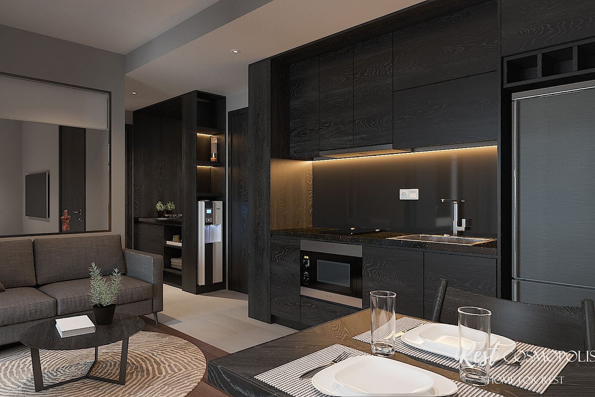 Superior King 2 Bedroom | Private kitchen