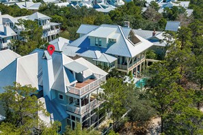 Exterior - Amenity Loaded Designer Home on Western Lake with Pool, Elevator, Bikes, LSV (Santa Rosa Beach)