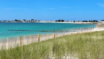 On the beach