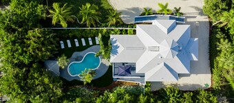 Luxury Home with Private Beach Access and Heated Pool!
