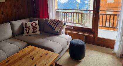 LOVErbier central apartment with 2 bedrooms, kitchen, pool, views